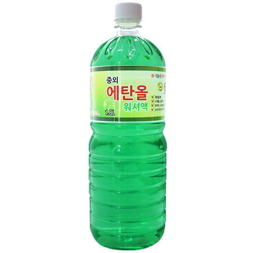 중외산업  에탄올 워셔액 1.8L
