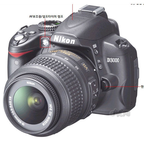 니콘  D3000 바디
