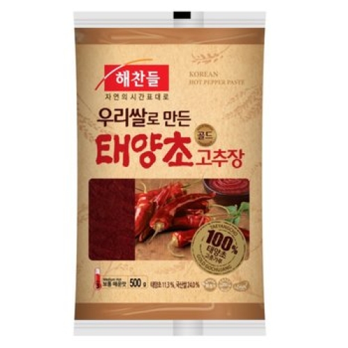  해찬들 우리쌀로 만든 태양초 골드 고추장 리필 500g [1개]