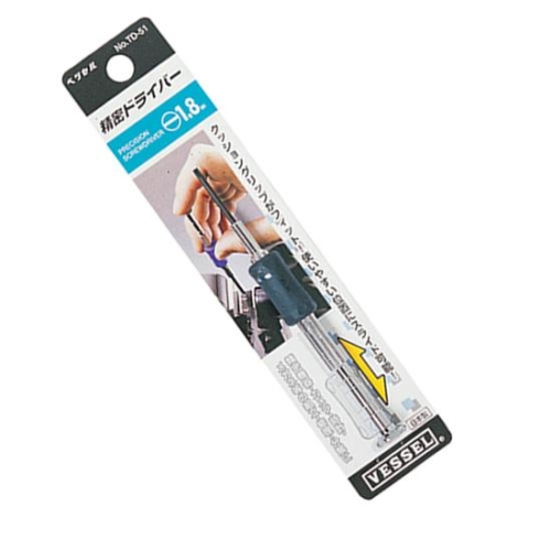 베셀 정밀 일자 드라이버 TD-51 (1.2mm)
