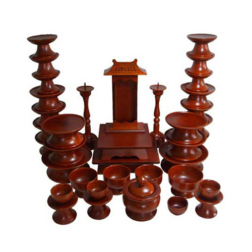 우성공예 물푸레 제기세트 37P