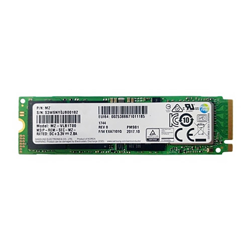 삼성전자  PM981 M.2 2280 NVMe 병행수입