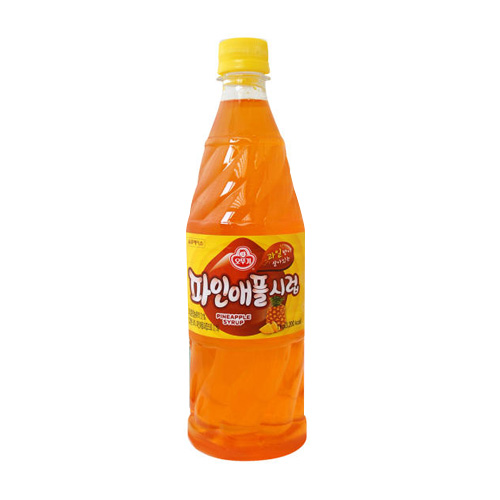 오뚜기 파인애플 시럽 1kg