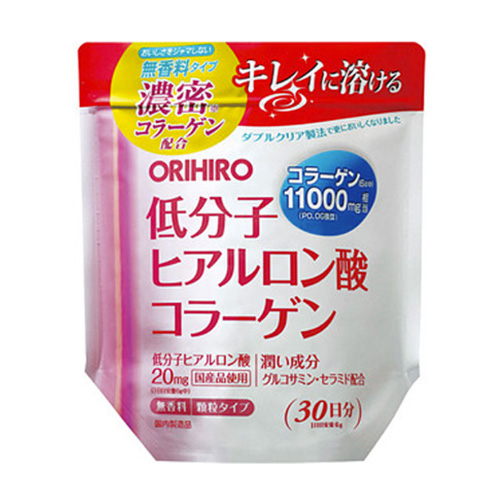 오리히로 저분자 히알루론산 피쉬 콜라겐 180g