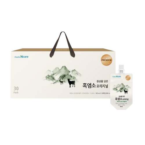 천호식품 귀한 재료로 정성껏 만든 흑염소 100ml 30포