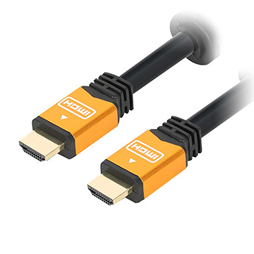 강원전자 NETmate 골드메탈 HDMI v2.0 케이블 [NMC-HQ01Z, 1m]