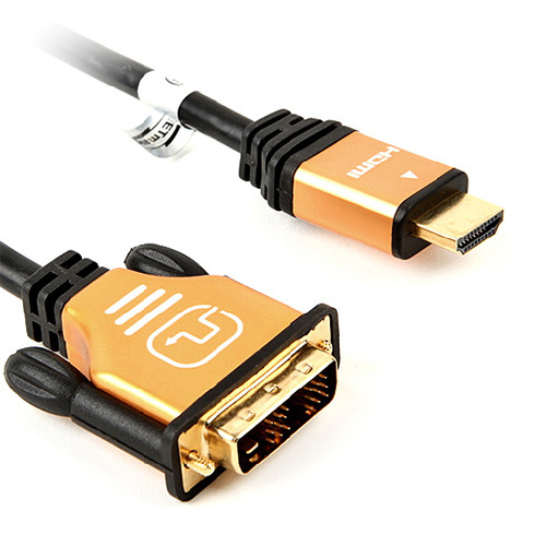 강원전자 NETmate HDMI to DVI Metal Ver1.4 [NMC-HD01G, 1m]