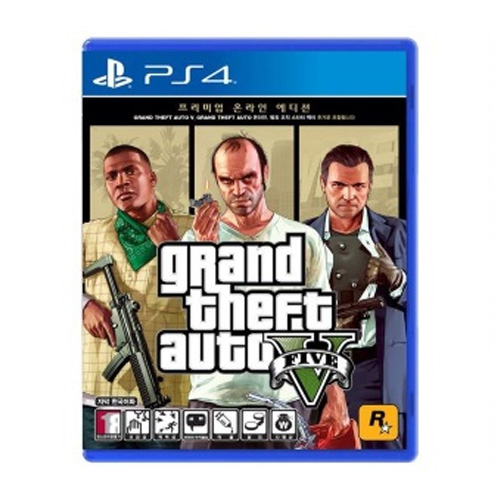 락스타  GTA 5 프리미엄 온라인 에디션 PS4