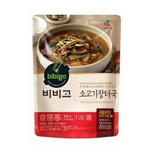 CJ제일제당 비비고 소고기장터국 500g