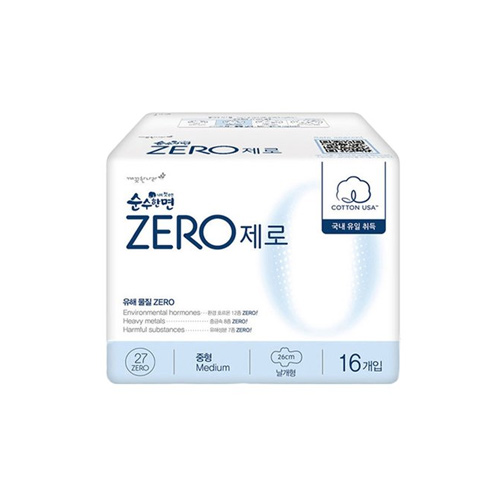순수한면 제로 중형 16개