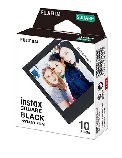 후지필름 INSTAX 스퀘어필름 블랙