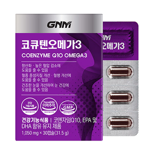 GNM자연의품격 코큐텐 알티지 오메가3 30캡슐