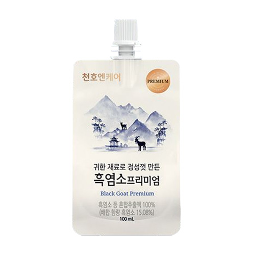 천호엔케어 흑염소 진액 프리미엄 100ml 30포