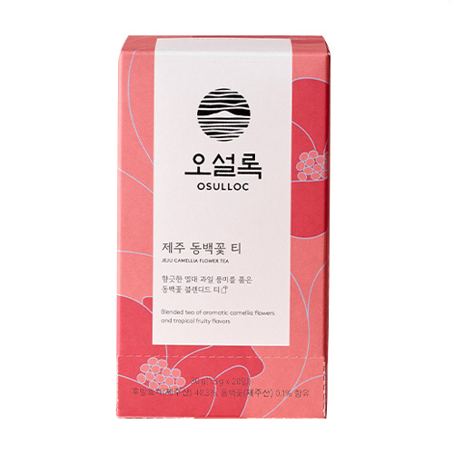 아모레퍼시픽 오설록 제주 동백꽃티 1.5g 20티백