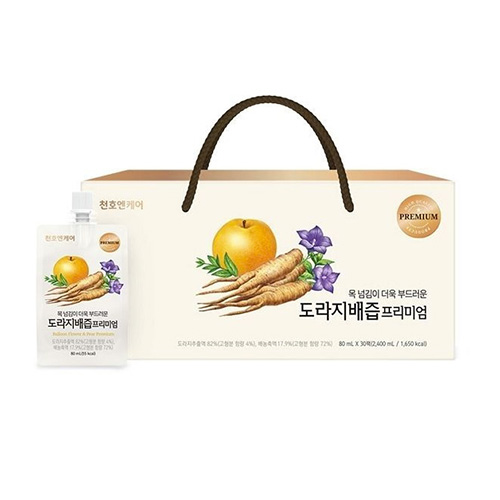 천호엔케어 찬 바람날 때 도라지배즙 80ml 30포