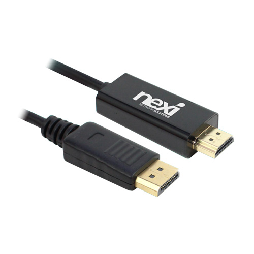 리버네트워크 NEXI 파인골드 DP to HDMI 변환 케이블