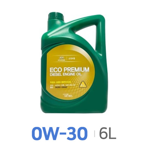 현대모비스  에코 프리미엄 디젤 0W30 6L
