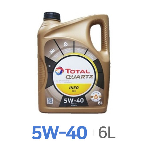 토탈  쿼츠 이네오 넥스 5W40 6L