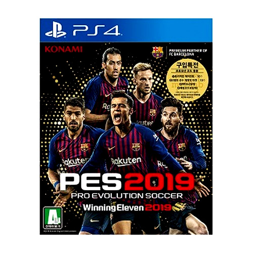 코나미  위닝 일레븐 2019 (PS4)