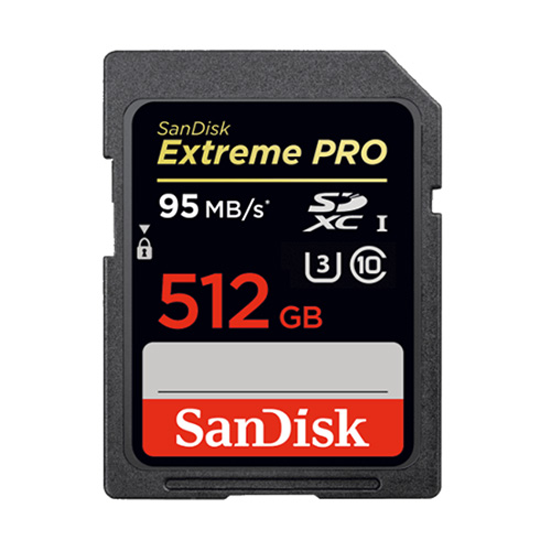 SanDisk SD Extreme Pro 95MB (2017)[512GB]