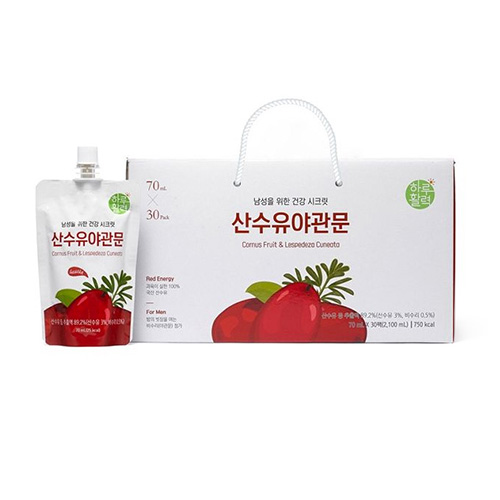 천호엔케어 하루활력 남성을 위한 건강 시크릿 산수유야관문 70ml 30포