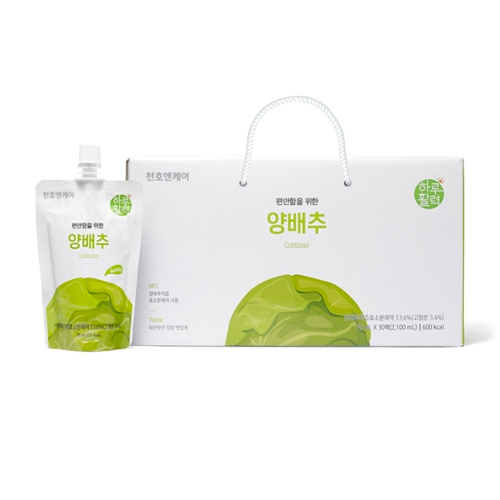 천호엔케어 하루활력 속 달래는 앙배추 70ml 30포