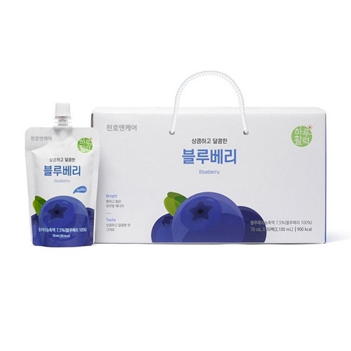 천호엔케어 하루활력 상큼하고 달콤한 블루베리 70ml 30포