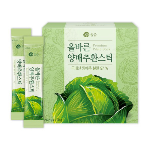 올즙 올바른 양배추환스틱 3g 30포