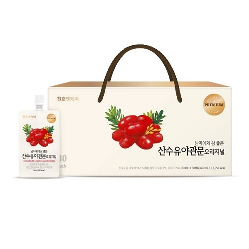 천호엔케어 남자에게 참 좋은 산수유 야관문진 80ml 30포