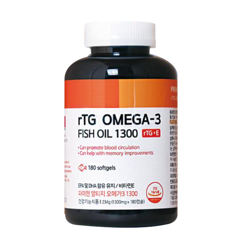 파마젠 rTG 알티지 오메가3 1300mg 180캡슐