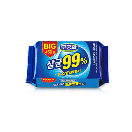 무궁화 살균99% 세탁비누 450g