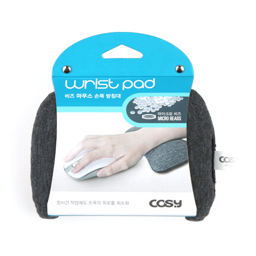 코시  WP3093 비즈 마우스 손목받침대