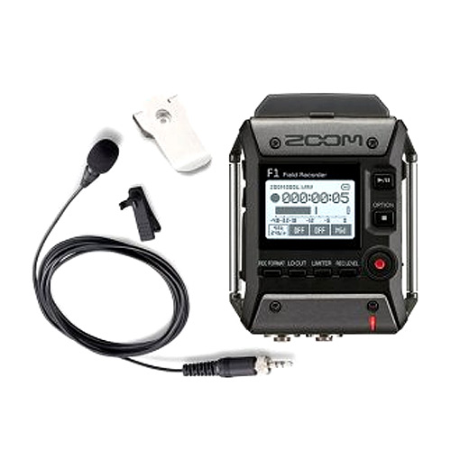 ZOOM  F1-LP+라발리에 마이크
