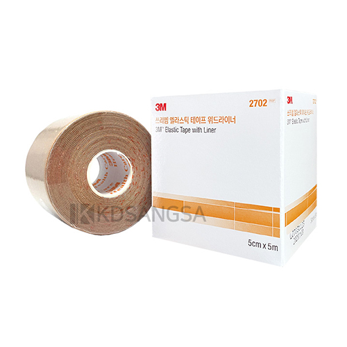 3M 엘라스틱 테이프 위드 라이너 2702