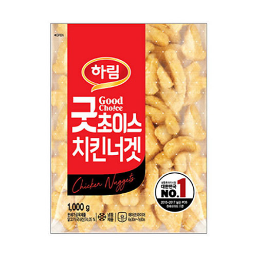 하림  굿초이스 치킨너겟 1kg