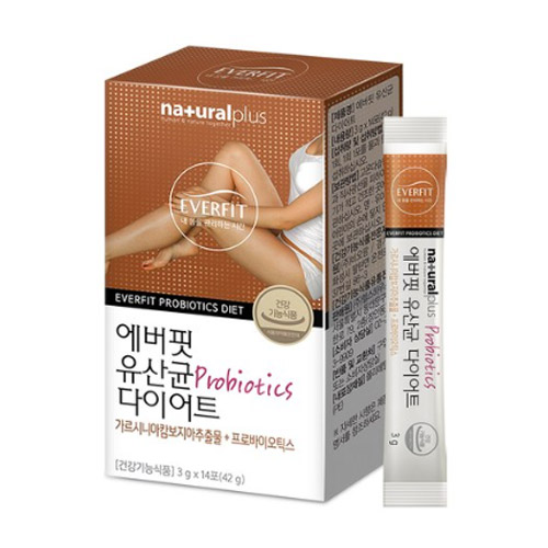내츄럴플러스 에버핏 유산균 다이어트 3g 14포