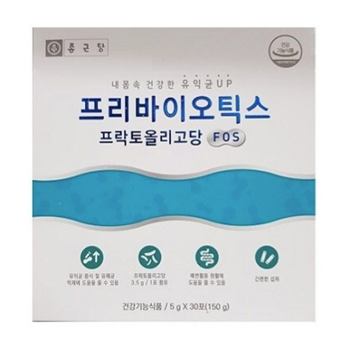 종근당 프리바이오틱스 프락토올리고당 FOS 5g 30포
