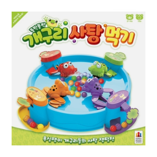 코리아보드게임즈  폴짝폴짝 개구리 사탕먹기
