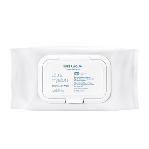 미샤 수퍼 아쿠아 울트라 히알론 클렌징 오일 티슈 70매