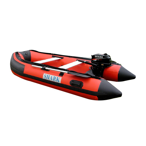 샤크  MAT 빠른장착된보트 바로펴는보트 고무보트 모타보트 평안-안정감보트 바다 강 계곡 물놀이 낚시 선외기