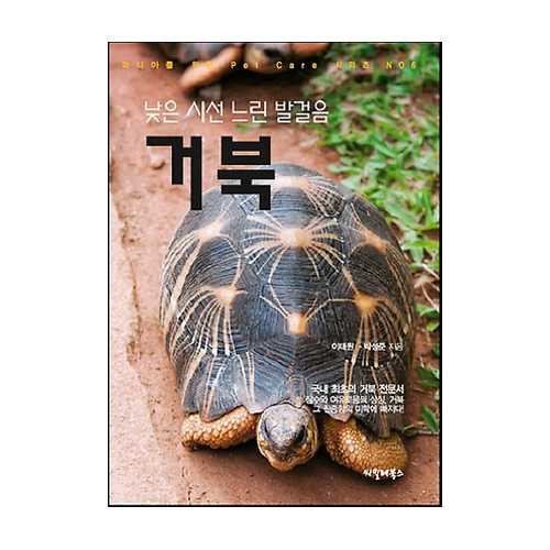 씨밀레북스  낮은 시선 느린 발걸음 거북 - 마니아를 위한 Pet Care 시리즈 06