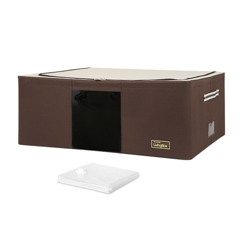 벨라홈  대용량 와이어 이불정리함 105L+압축팩