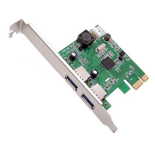 이지넷유비쿼터스 넥스트 USB 3.0 2포트 PCI Express 카드 (NEXT-212U3 PCIE)