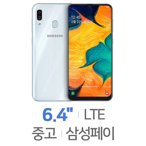 삼성전자  갤럭시A30 LTE 2019 32GB, 공기계