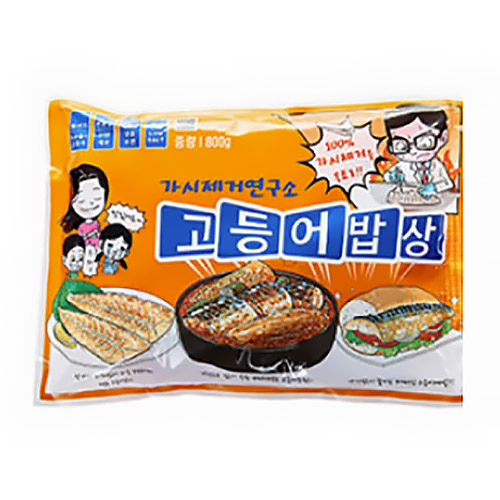 코리아펠라직 가시제거연구소 가시없는 순살 고등어 오렌지라벨 800g
