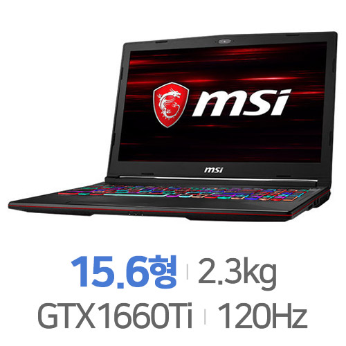 MSI GL시리즈 GL63 8SDK[+HDD 500GB]