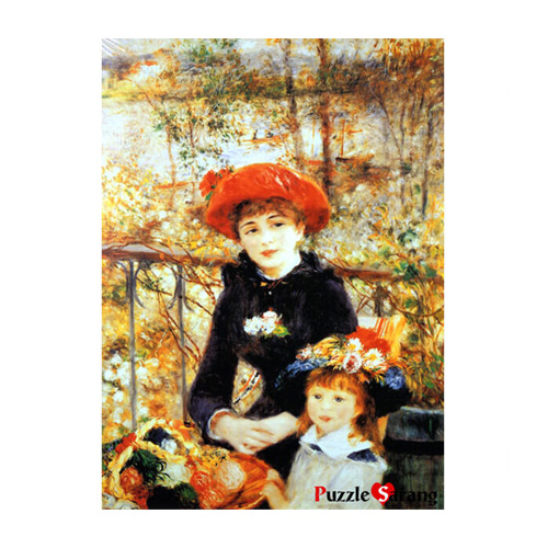 퍼즐사랑 500피스 직소퍼즐 테라스의 두자매