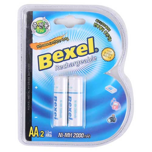 벡셀  에네루프 니켈수소 AA