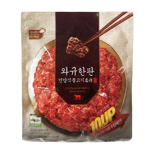 김나운더키친 언양식불고기 와규한판 220g[3개]