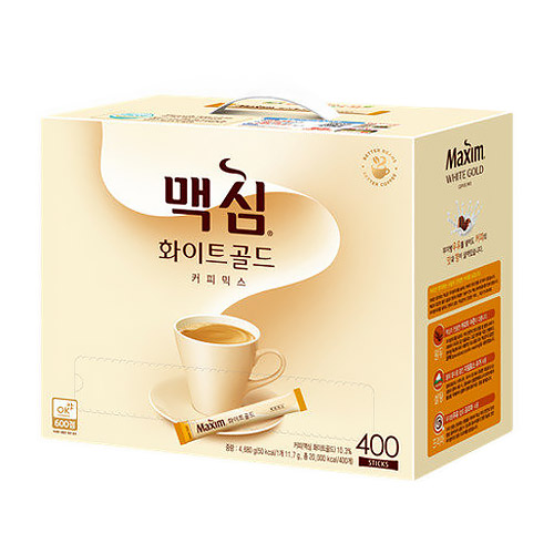 동서식품 맥심 화이트골드 믹스 스틱 400개입
